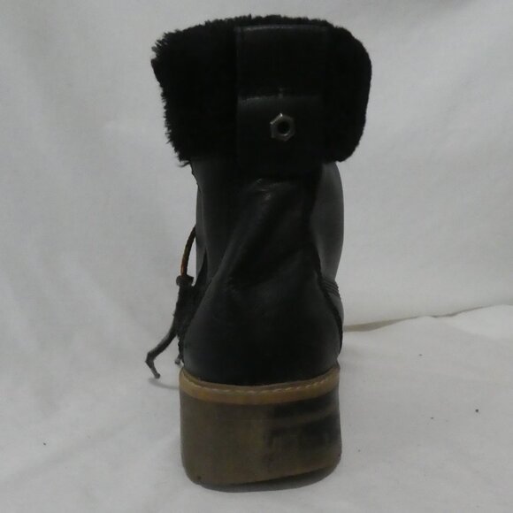 Unbranded | 11 inch bottom sole measured | Black Rugged Outdoor Boots - Picture 5 of 13